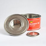Custom Tin Container for Two Part Product