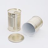 Food Grade Tin Cans with White Internal Coating