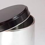 Slip Lids Fit Over The Outside of the Tin