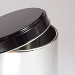 Slip Lids Fit Over the Outside of the Tin